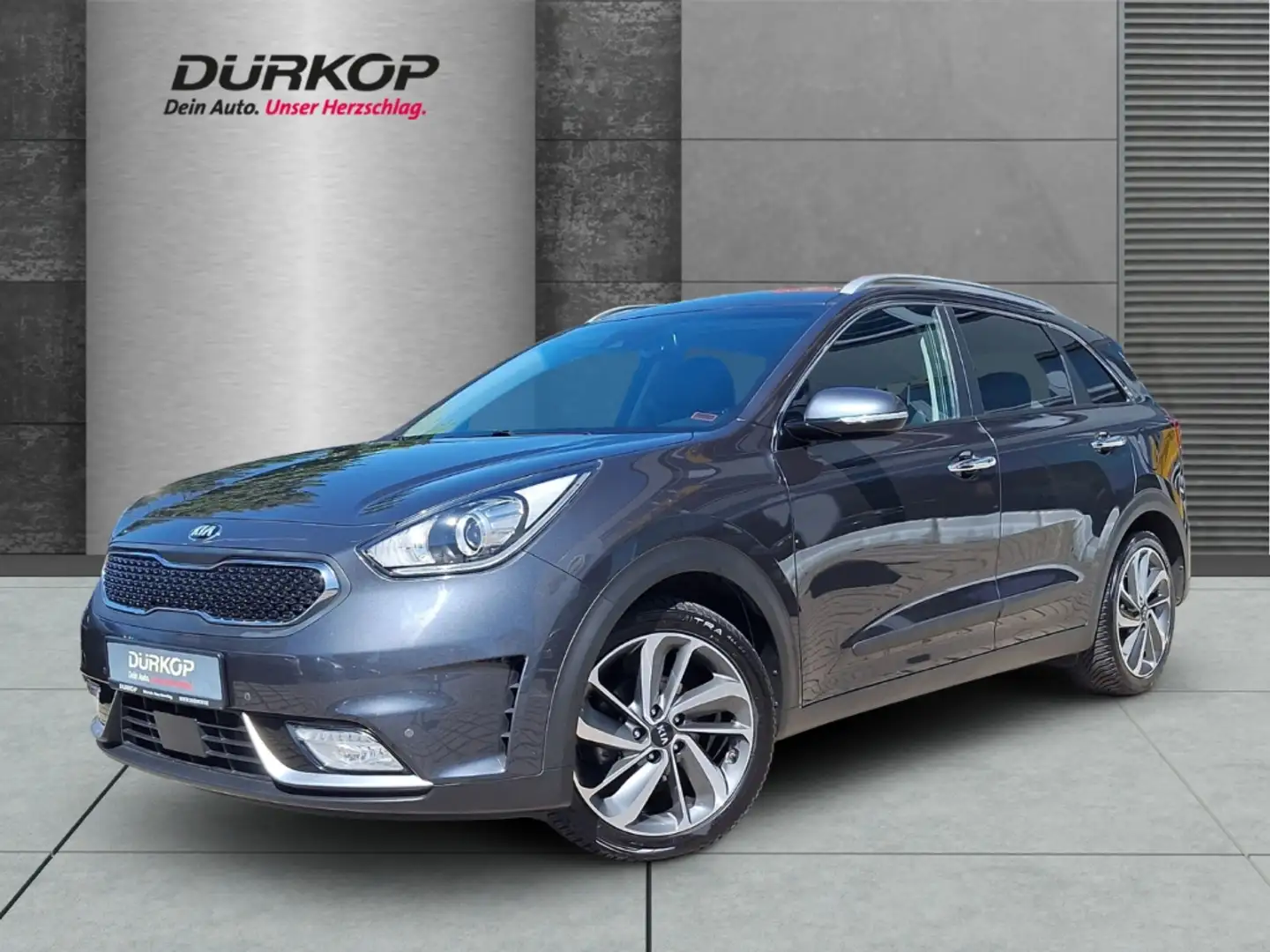 Kia Niro Spirit Hybrid Leder Memory Sitzbelüftung Gris - 1
