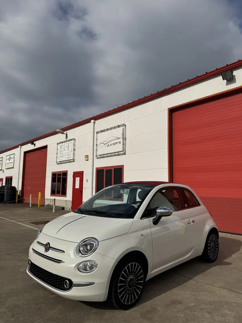 Fiat 500C mirror chromepack/parelmoerwit/navi/led/applcrply Wit - 2