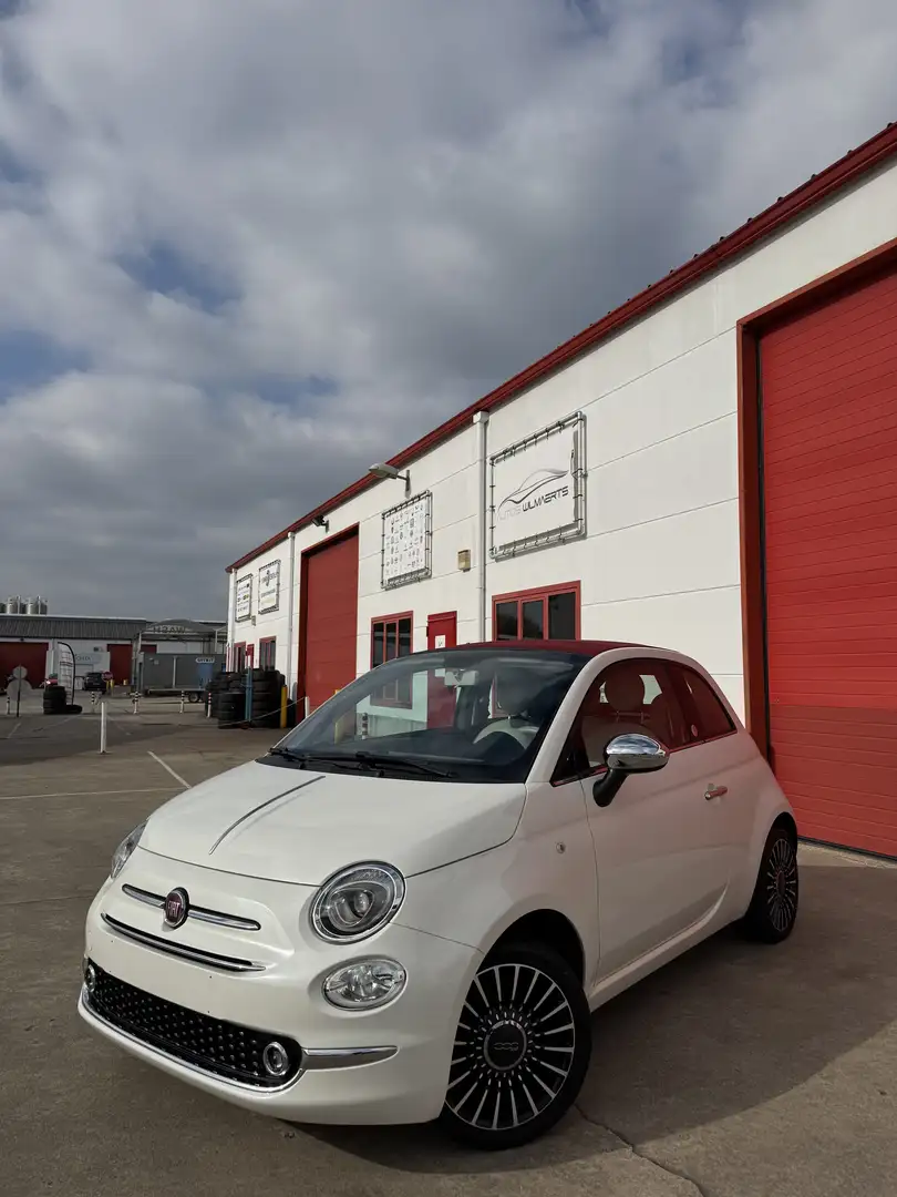 Fiat 500C mirror chromepack/parelmoerwit/navi/led/applcrply Wit - 1