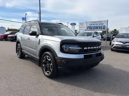 Silver 2021 Ford Bronco Sport SUV / Crossover All-Wheel Drive 8-Speed Automatic