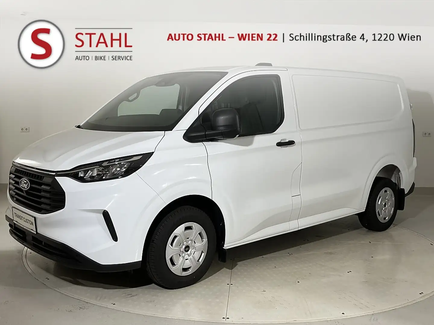 Ford Transit Custom Kasten 2,0 EcoBlue L1H1 320 Trend Aut. Weiß - 1
