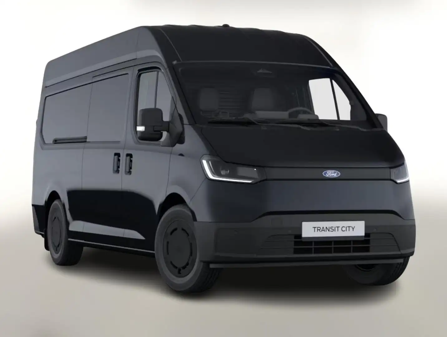 Ford Transit Trend City 56kWh L2H2 ACC Kam SHZ PDC 3S 110 kW... Schwarz - 1