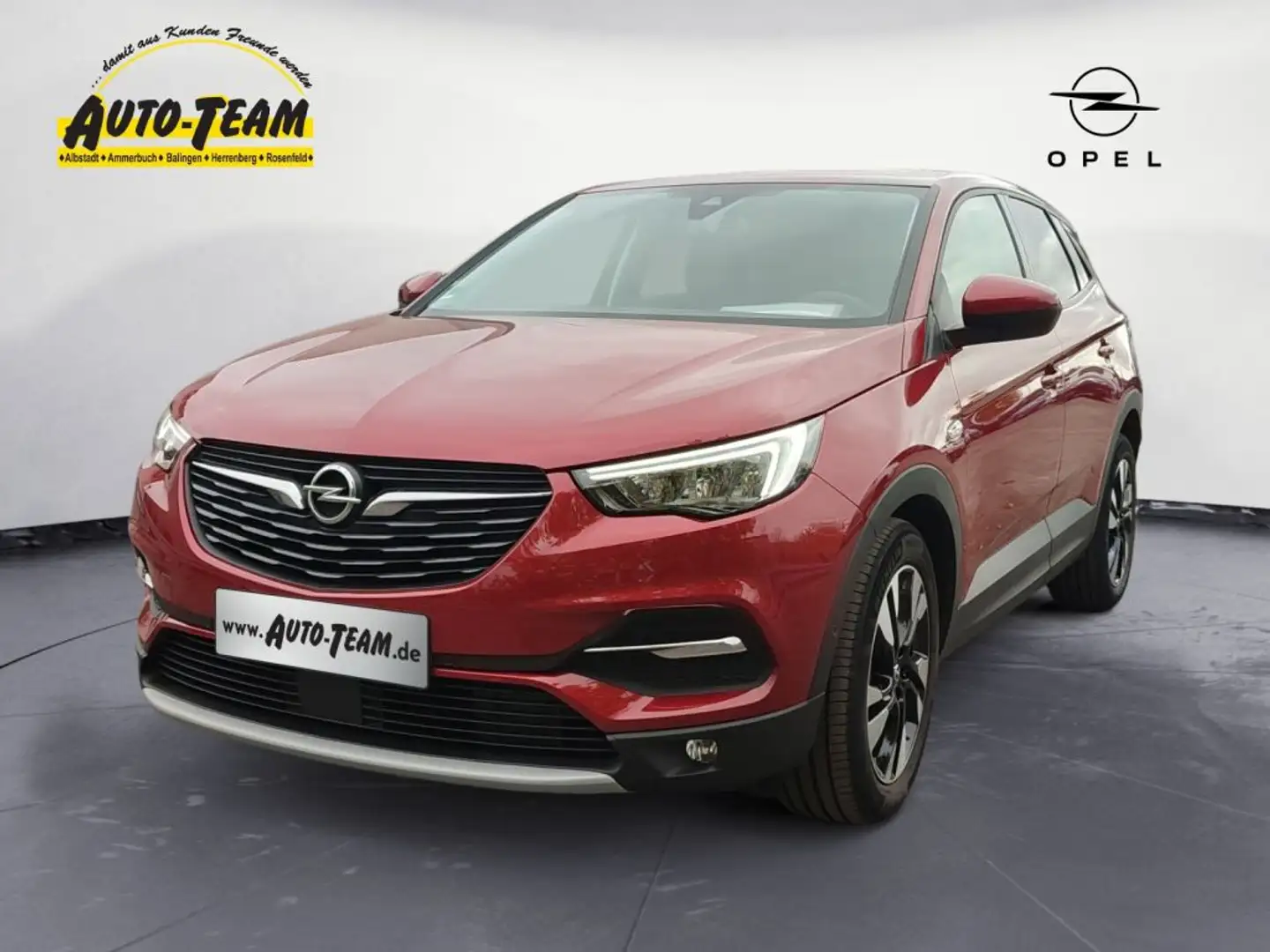 Opel Grandland X 1.2 Start/Stop Elegance Rot - 1