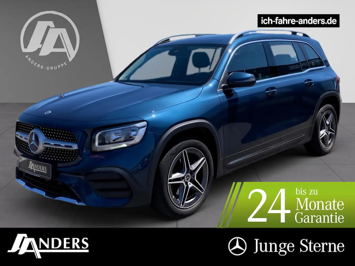 Mercedes-Benz GLB 200 d AMG+MBUX+7-Sitze+SHZ+PDC+EASY-P+Apple Albastru - 1