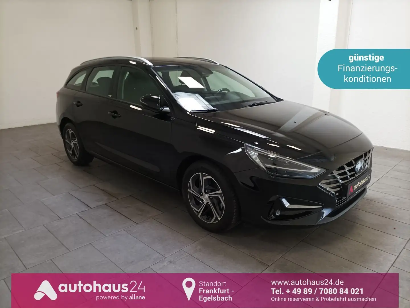 Hyundai i30 1.5 T-GDI ACC|Totwinkel|PDC|LED Schwarz - 1
