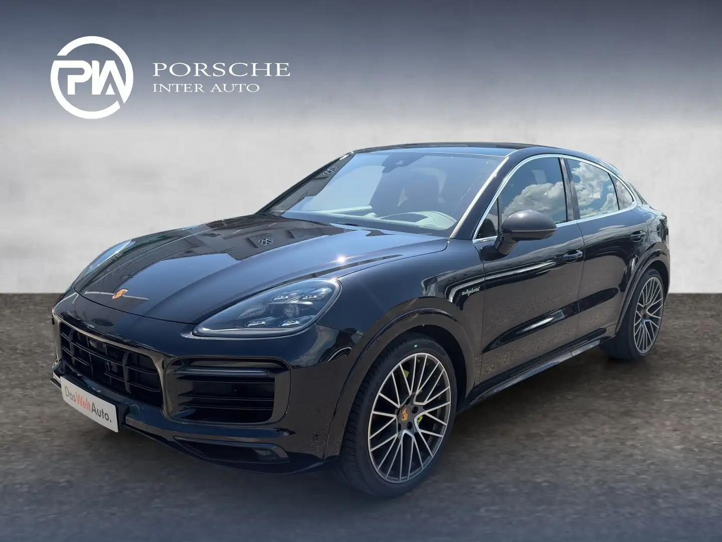 Porsche Cayenne E-Hybrid Coupé Schwarz - 1
