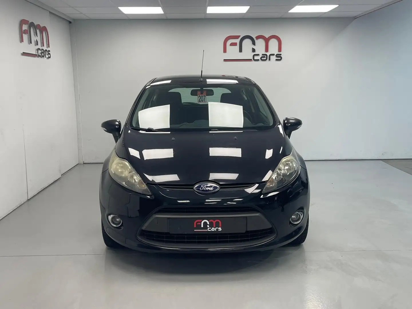 Ford Fiesta 1.6 TDCi Econetic bwj2012 Airco Garantie Zwart - 2