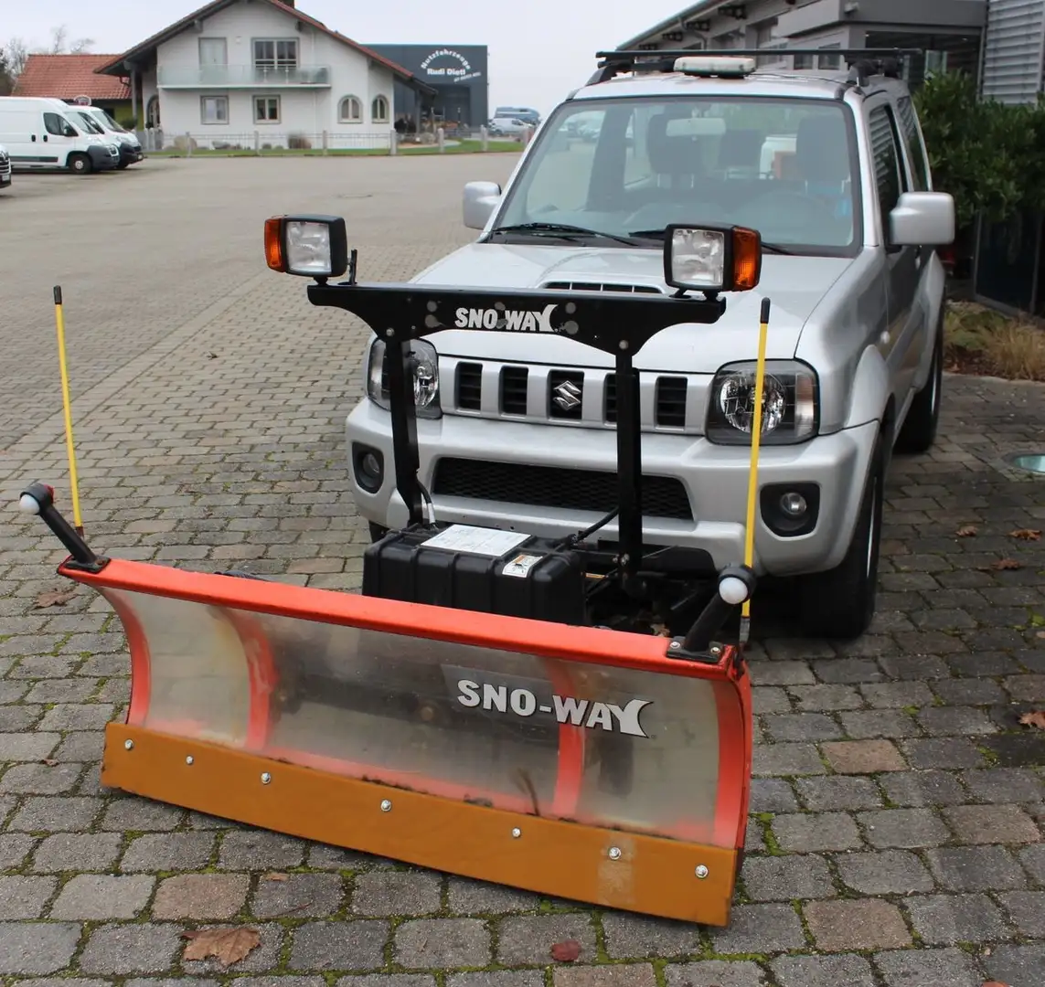 Suzuki Jimny Ranger Winterdienst*Räumschild*Salzstreuer Silber - 2
