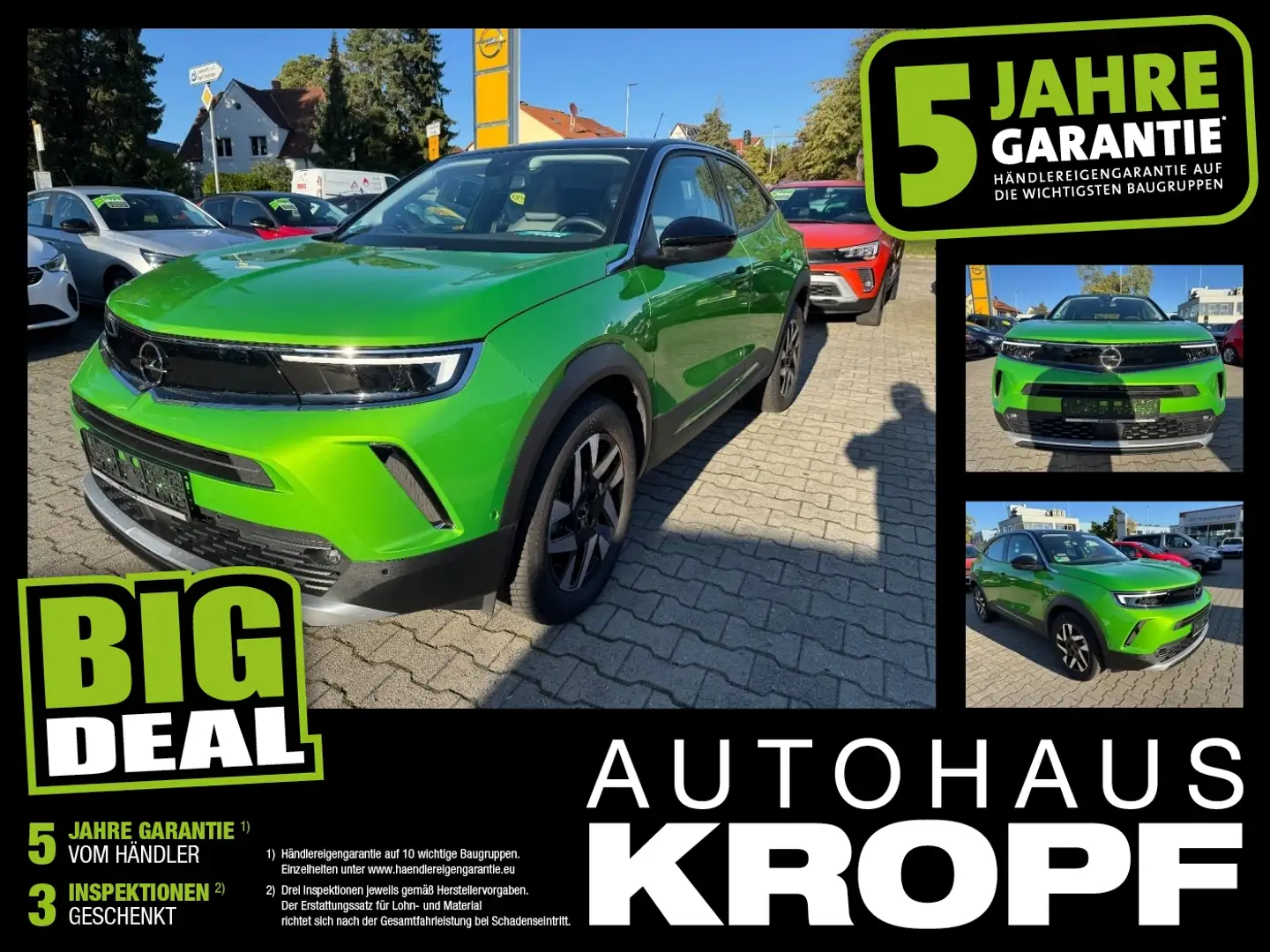 Opel Mokka 1.2 Turbo **LED+SHZ+Winterp.+Kam.** Grün - 1