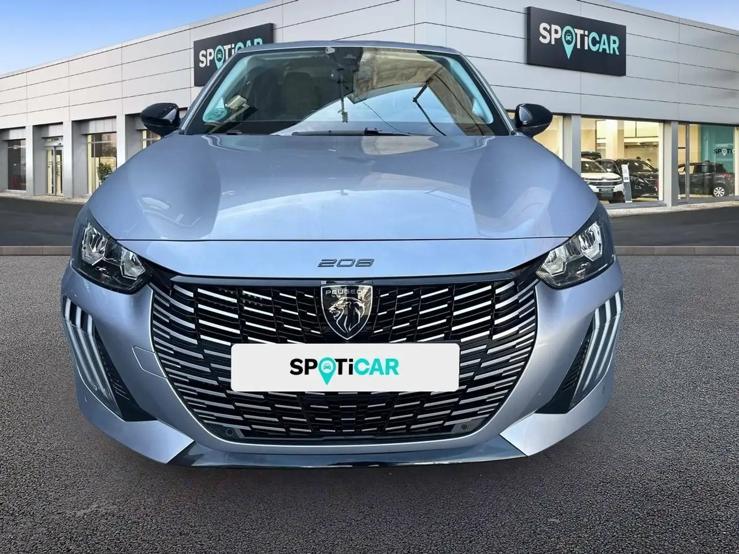 Peugeot 208 1.2 Puretech S&S Allure 100 Gris - 2