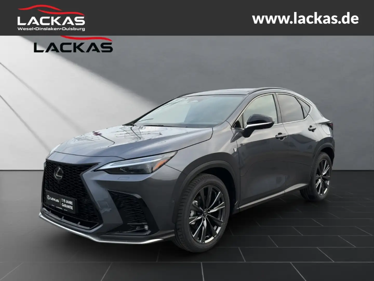Lexus NX 350h F-SPORT*E-FOUR*PANO*MARKLEVINSON*HUD*GARANTIE Grau - 1