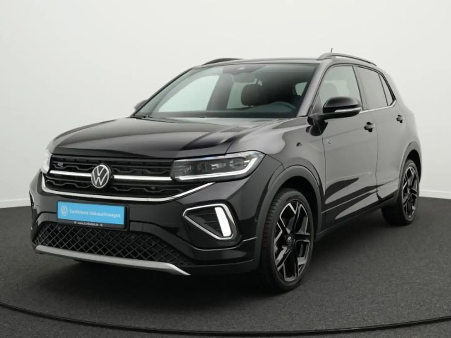 Volkswagen T-Cross R-Line 1.5 l TSI DSG *MATRIX*AHK*ACC*NAV Schwarz - 2