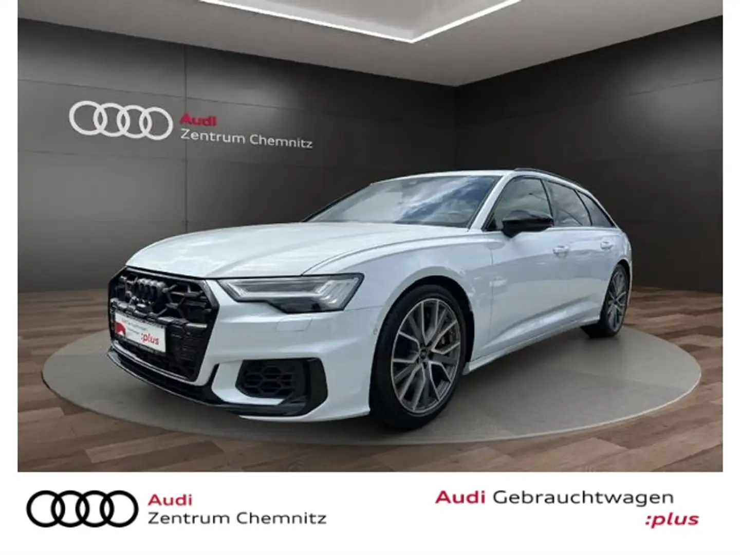 Audi S6 Avant qu. tiptr. HD+STHZG+AHZV+AIR+ALLRADLNKG Weiß - 1