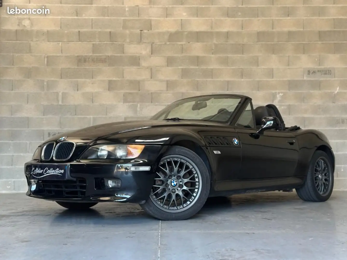 BMW Z3 Série Roadster CABRIOLET 2.2 170 cv 6 cylindre GAR Noir - 2