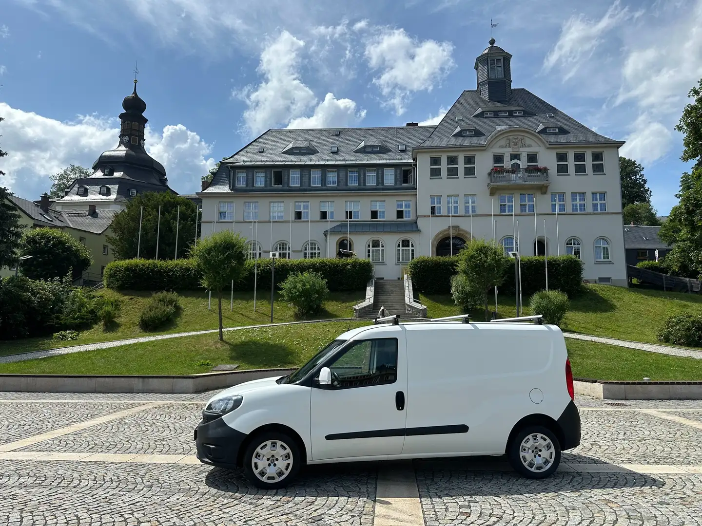 Fiat Doblo SX Maxi Kasten SR + WR TÜV NEU MwSt. ausweisbar Weiß - 1