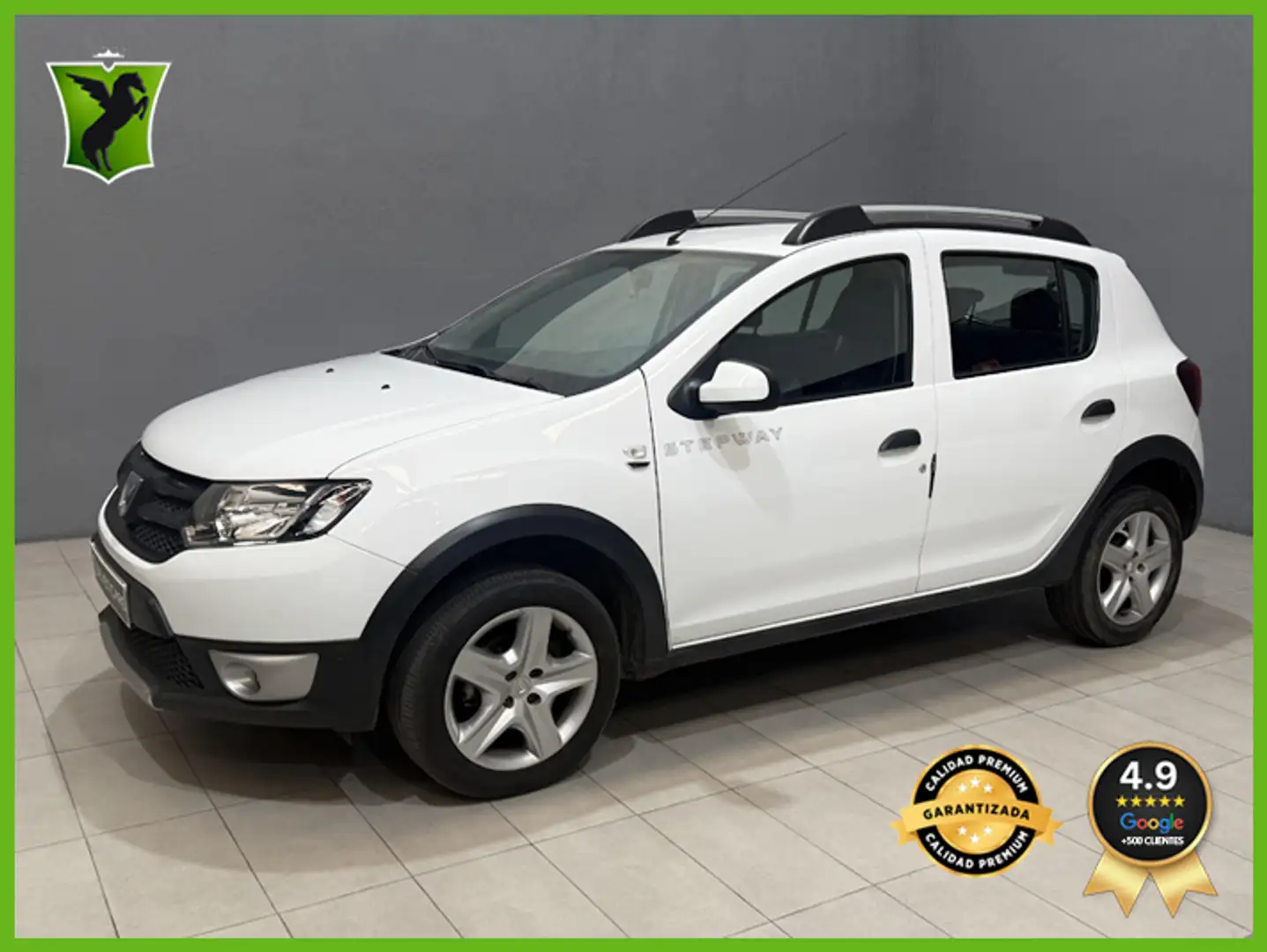 Dacia Sandero 1.5dCi Stepway 90 Blanc - 2