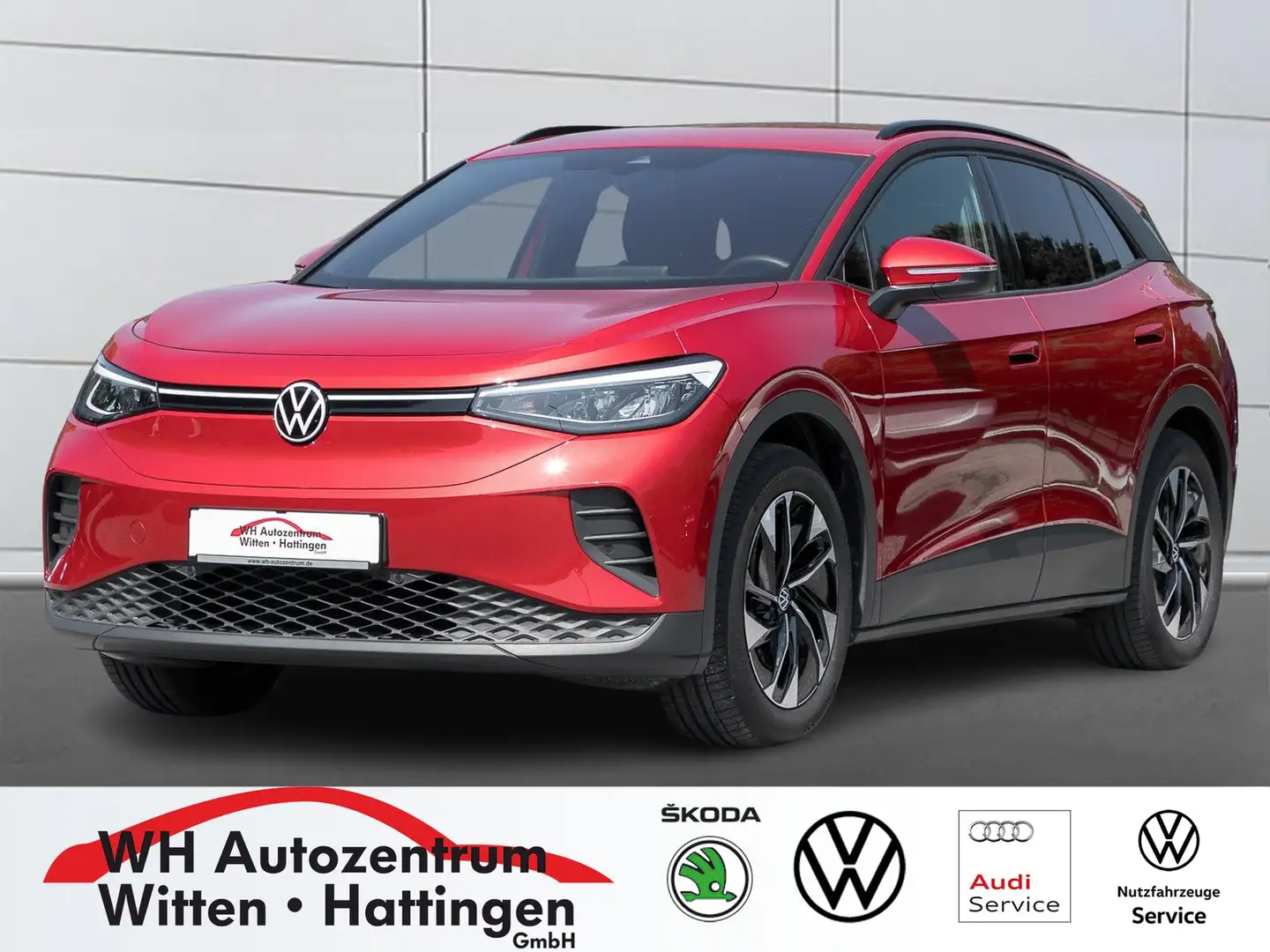 Volkswagen ID.4 Pro MOVE 210 kW WÄRMEPUMPE AHK REARVIEW KEYLESS... Rot - 1