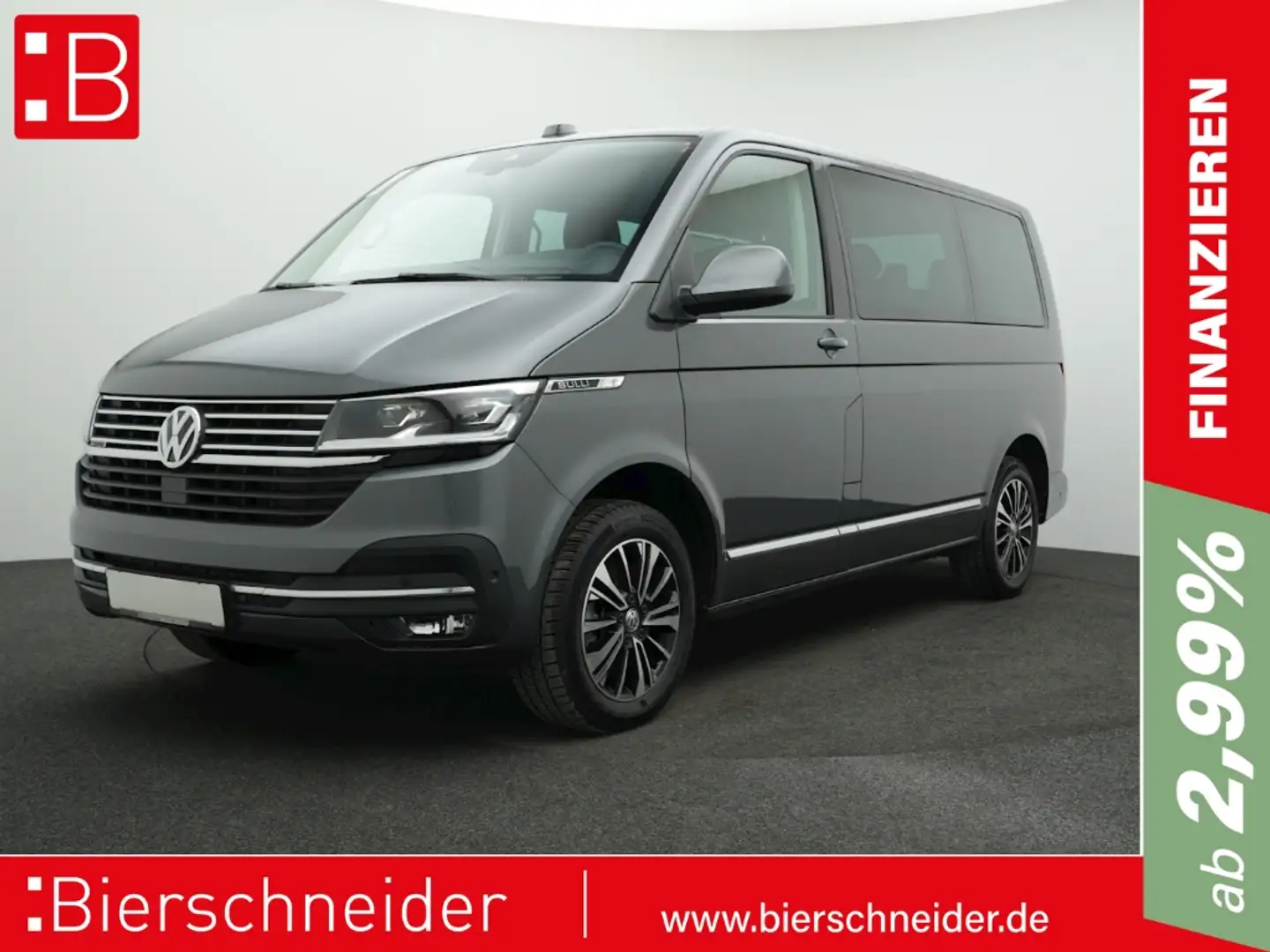 Volkswagen T6.1 Multivan 2.0 TDI DSG 4Mo. Comfortline AHK NAVI ACC LED ALU Gris - 1