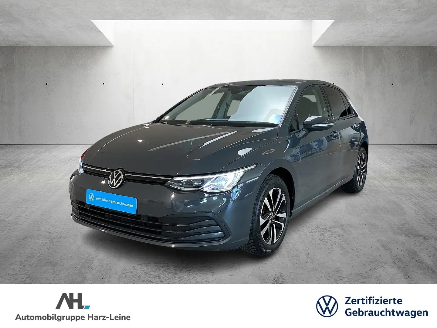 Volkswagen Golf VIII 1.0 eTSI United DSG Navi LED AppConnect PDC Gris - 1