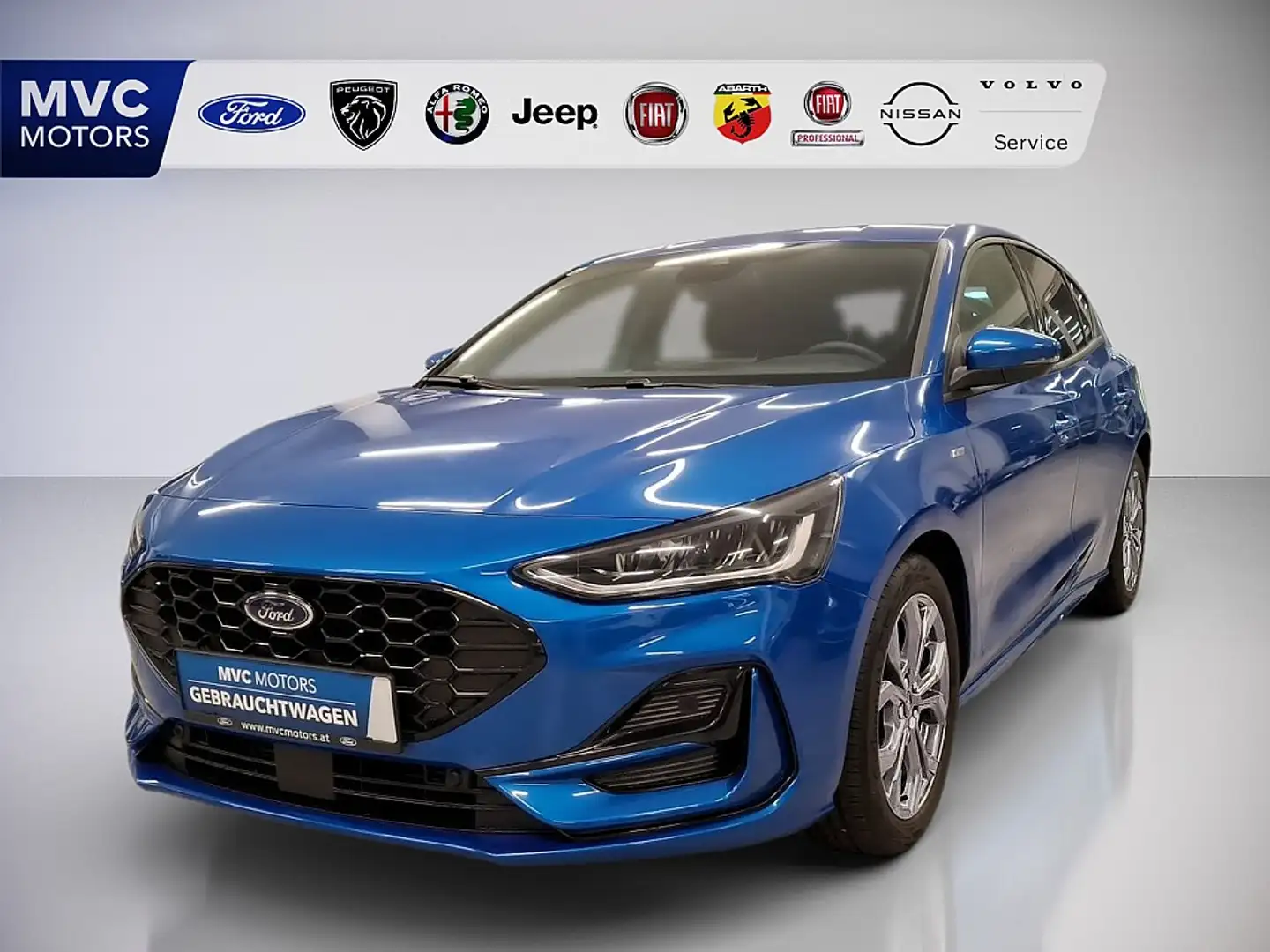 Ford Focus 1.0l EcoB. mHEV 92kW Auto ST-Line Blau - 1