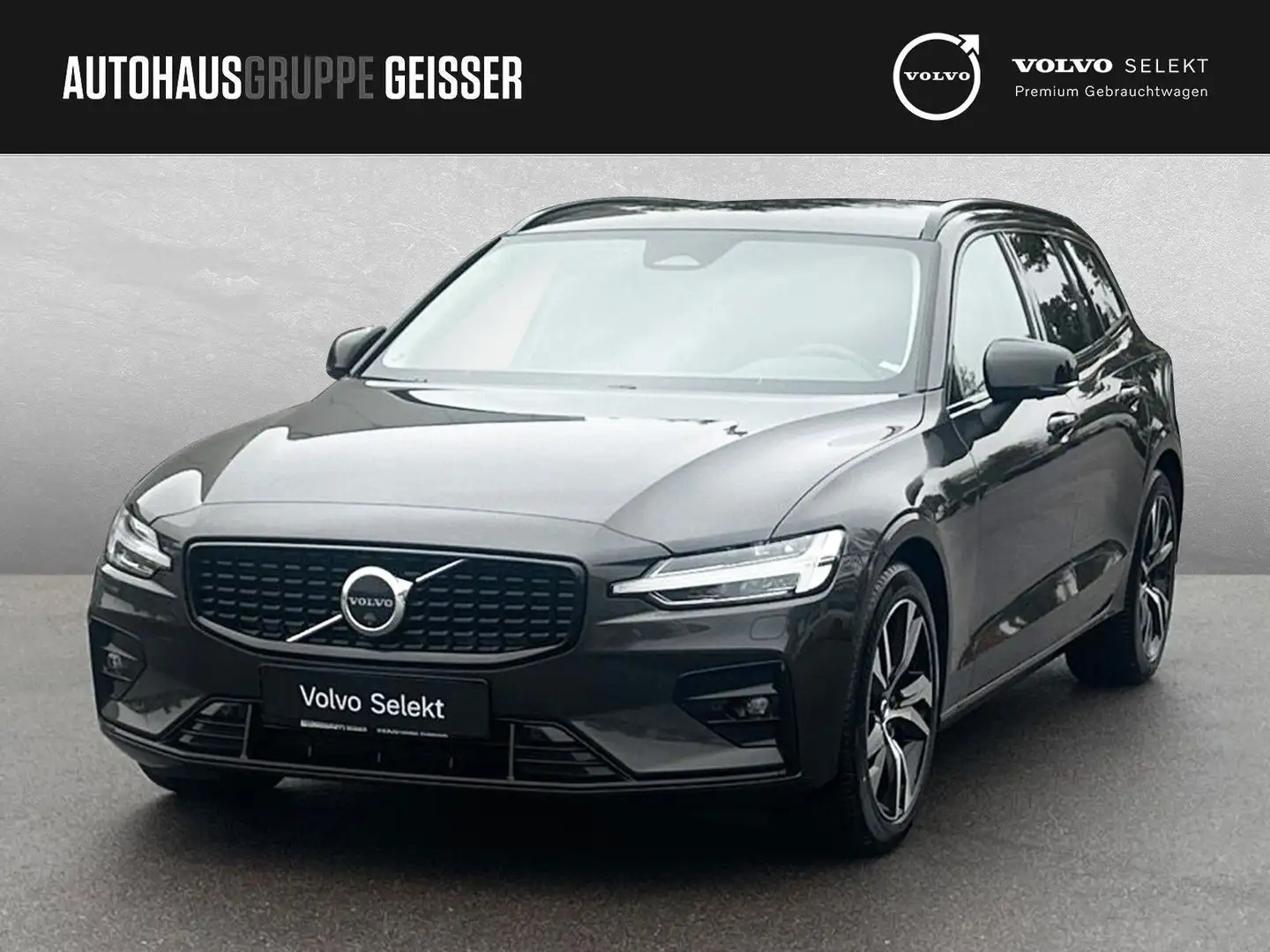 Volvo V60 B4 Mild-Hybrid Plus Dark  ACC BLIS LED Grau - 1