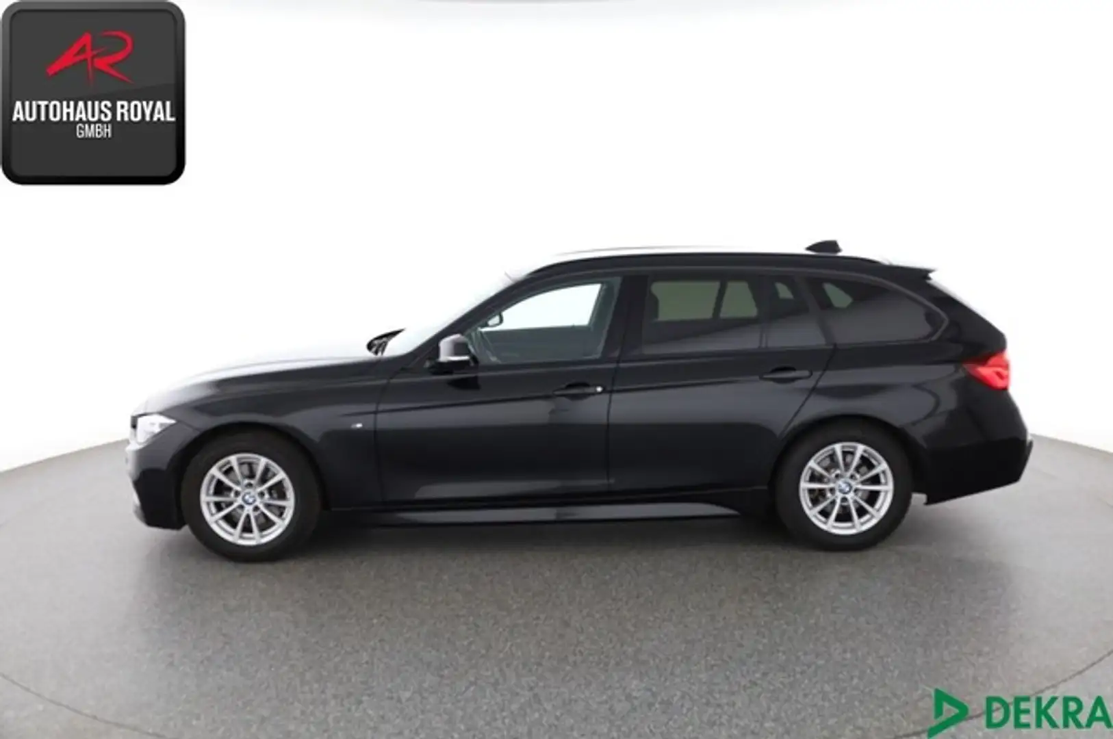BMW 320 d T M SPORT NAVIPROF,KEYLESS,HUD,SPURHALTE Schwarz - 2