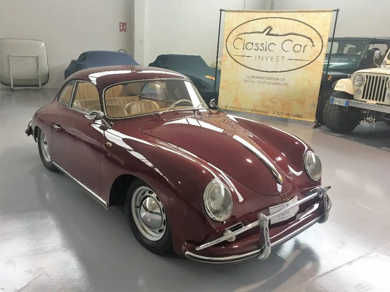 Porsche 356 A coupè, foto 1