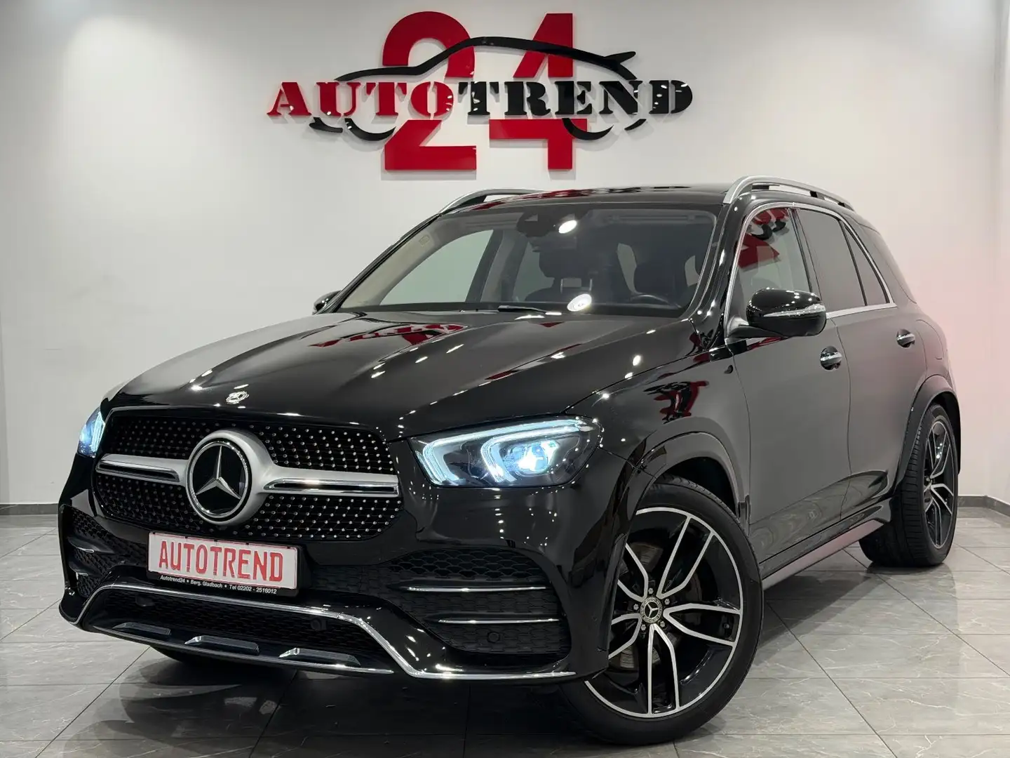 Mercedes-Benz GLE 350 de 4Matic AMG-LINE PANO+HEAD-UP+°360KAM Noir - 1