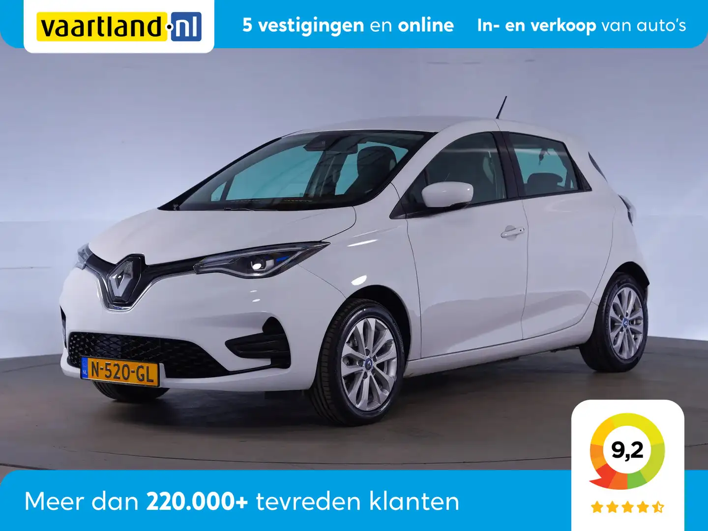 Renault ZOE R110 Life 52 (Ex Accu)[Digi Dash Cruise Control] Wit - 1