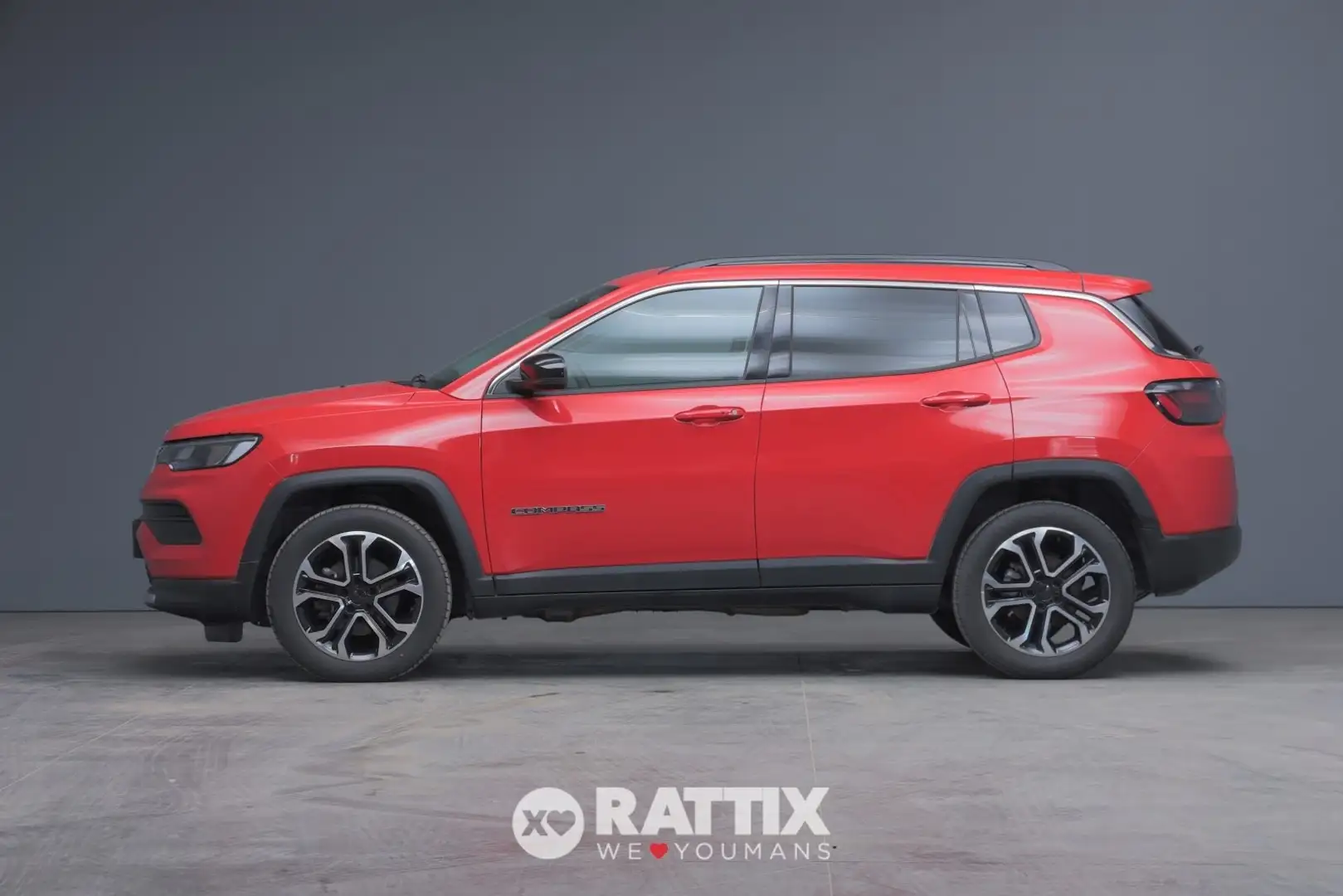 Jeep Compass 1.5 Turbo T4 Mhev 130CV Limited DCT Rosso - 2