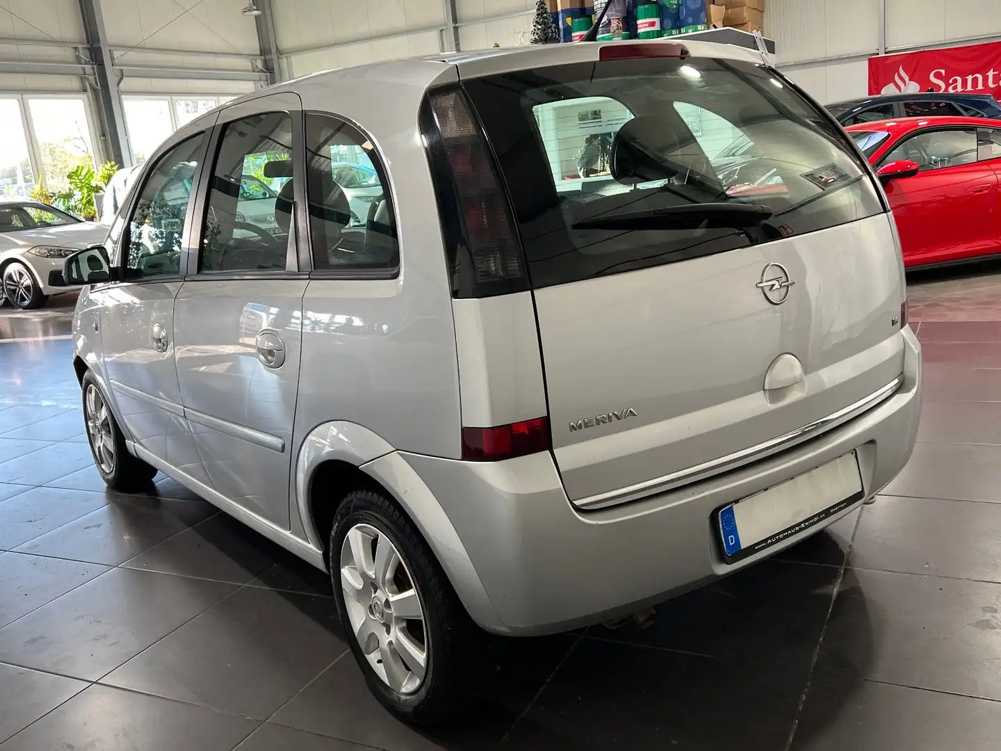 Opel Meriva 1.6 **SHZ*ALU*Klima*el.Fenster*CD** Silber - 2