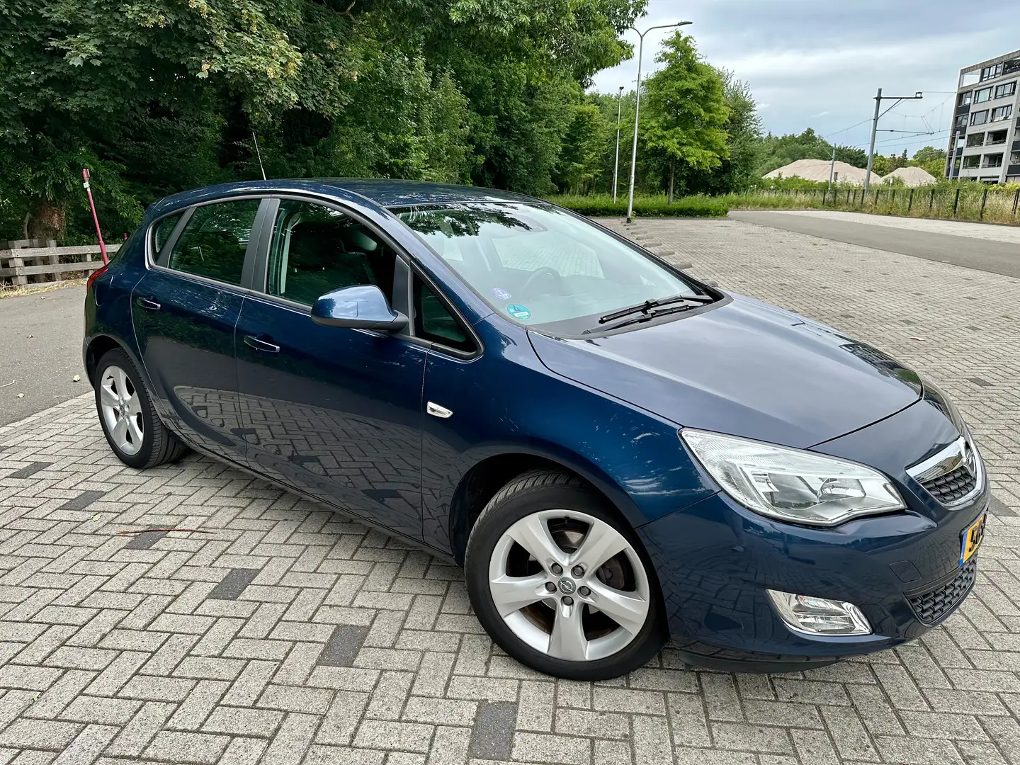 Opel Astra Astra 1.4 Turbo Edition Blauw - 1