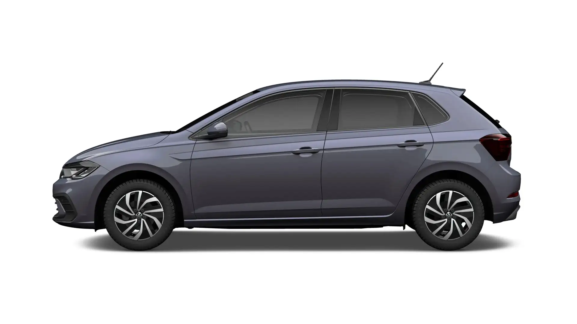 Volkswagen Polo 1.0 TSI 95 5MT Life Edition Zijruiten achter en ac Grijs - 2