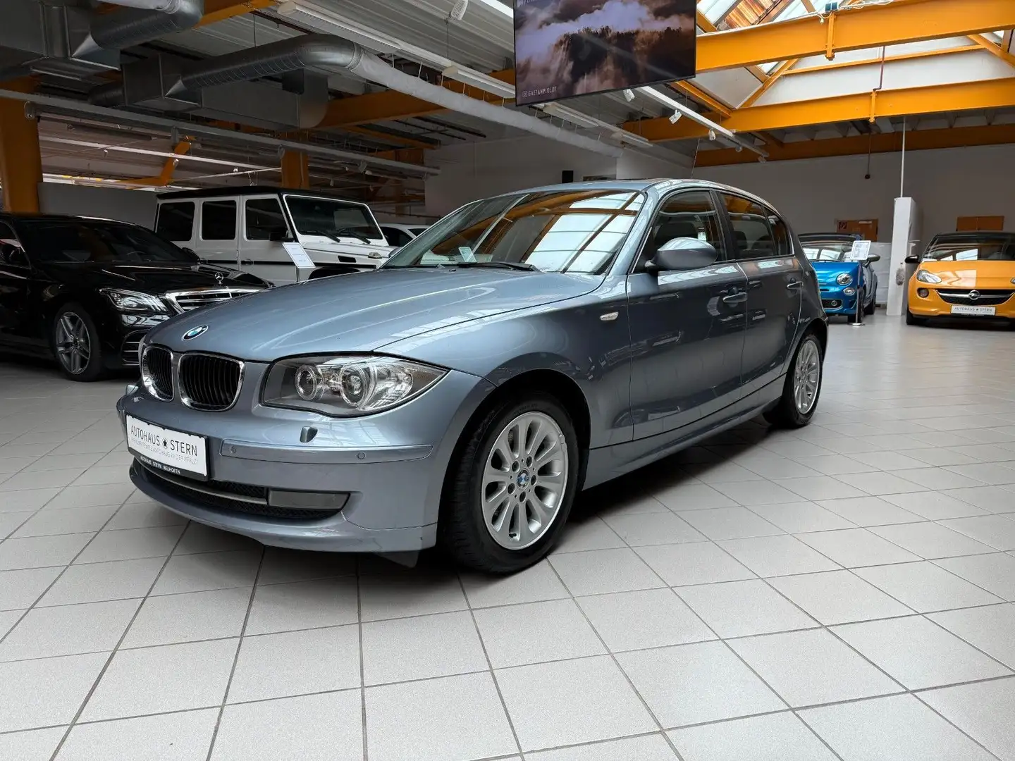 BMW 118 d|Xenon|Schiebedach|PDC|Klima|Navi|1.Hand Blau - 2
