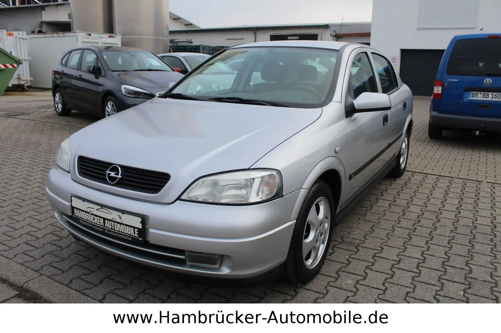 Opel Astra 1.6 16V Edition 100~1.Hand~Klima~8xBereift Silber - 2