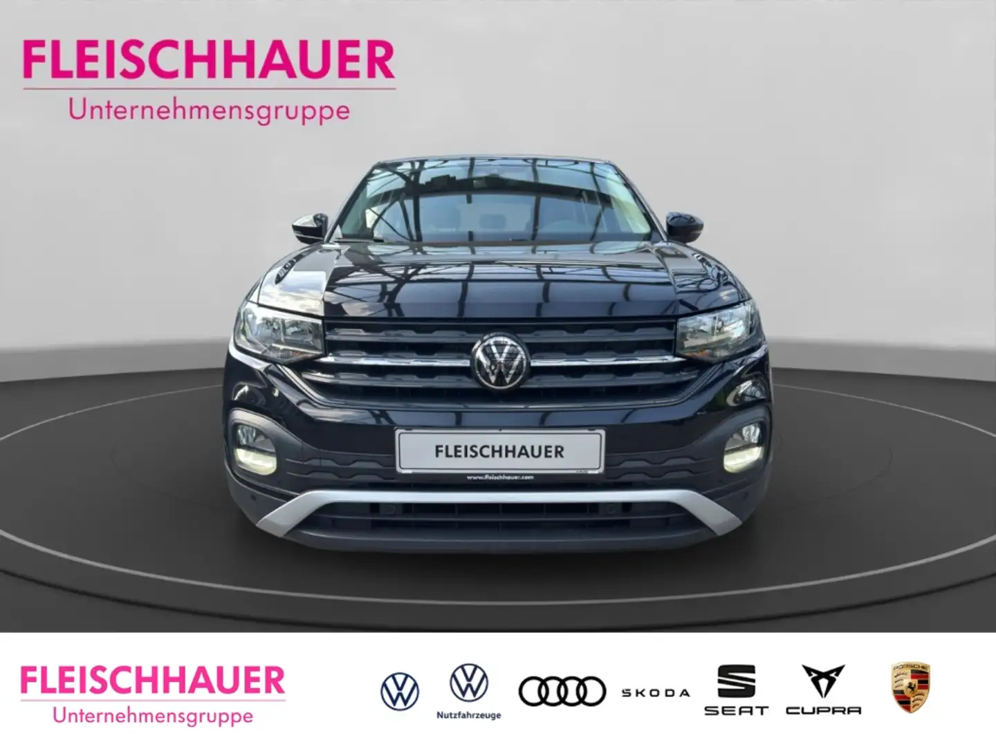 Volkswagen T-Cross 1.0 TSI Apple CarPlay DAB Spurhalteass. Notbremsas Noir - 2
