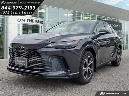 Gray 2026 Lexus RX Hybrid SUV / Crossover All-Wheel Drive Continuously Variable Transmission