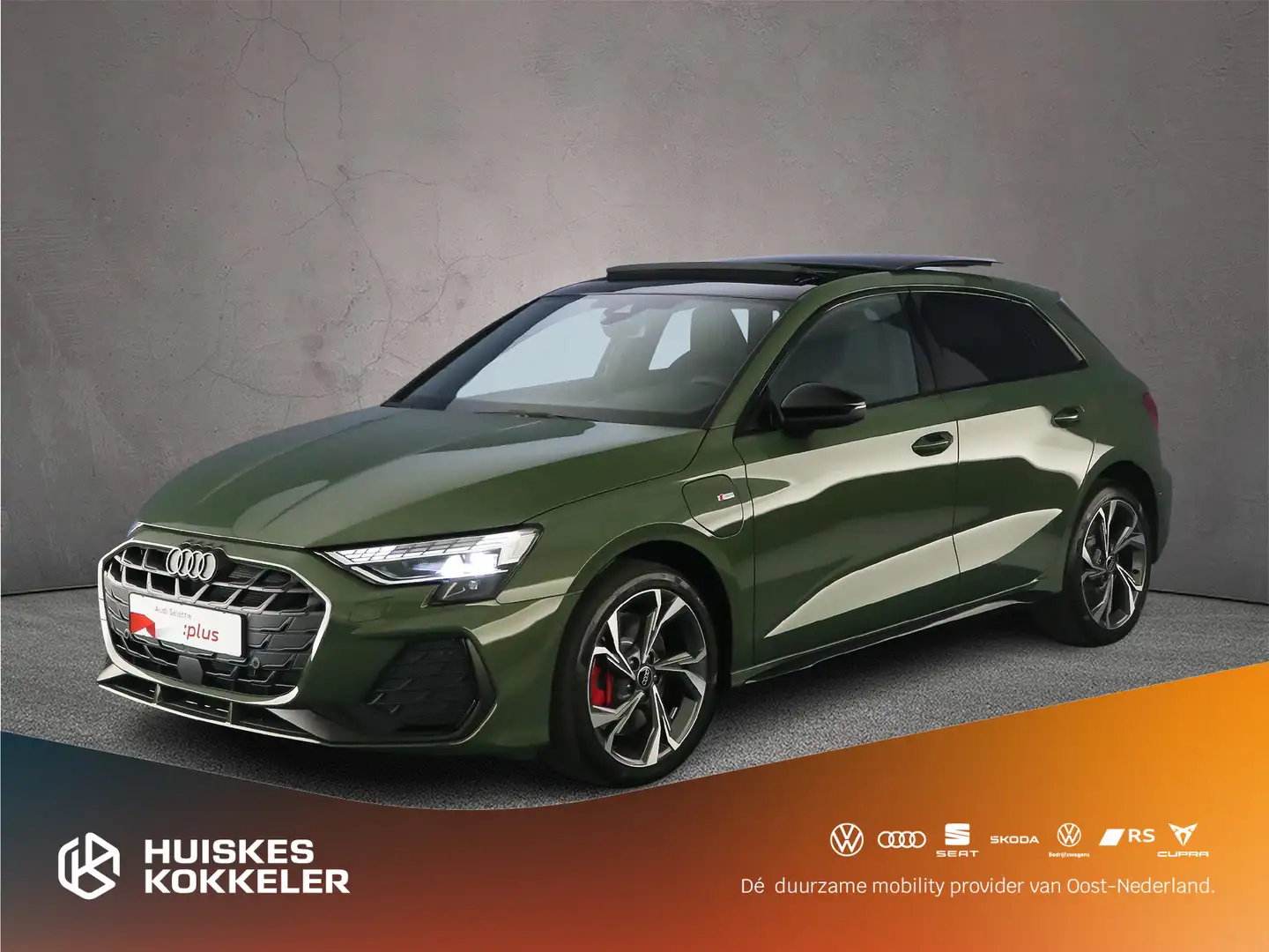 Audi A3 Sportback 45 TFSI e S Edition 272pk | Pano | Head Groen - 1
