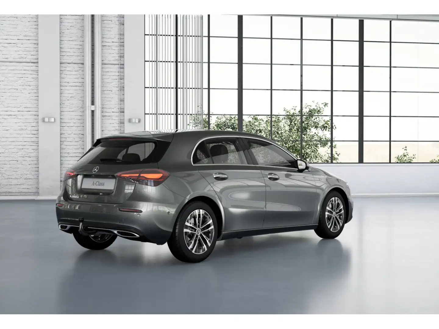Mercedes-Benz A 200 d #PROGRESSIVE #PANO-SD #AHK #DISTRONIC Grau - 2
