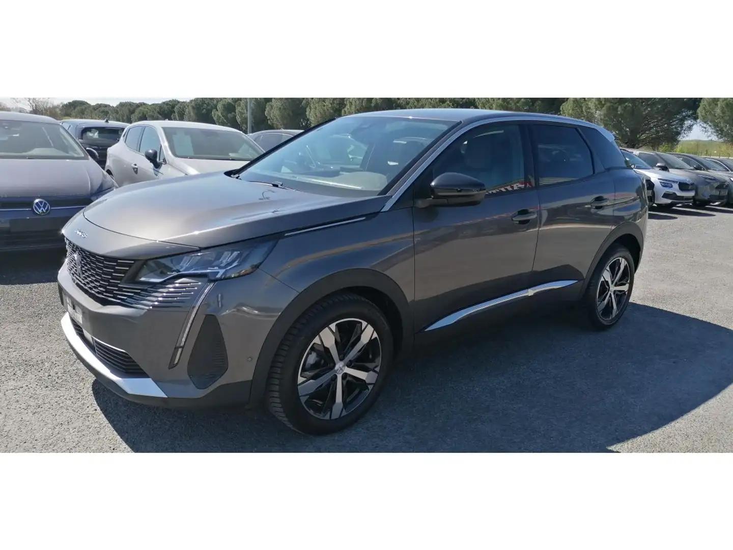 Peugeot 3008 1.5 BlueHDi 130 EAT8 Allure Pack +GRIP Gris - 2