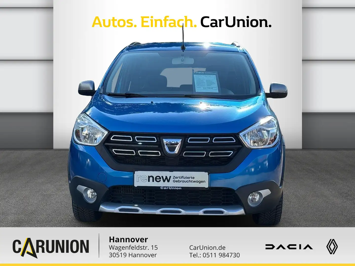 Dacia Lodgy Stepway Plus TCe 130 GPF 5 Sitz. Blau - 2