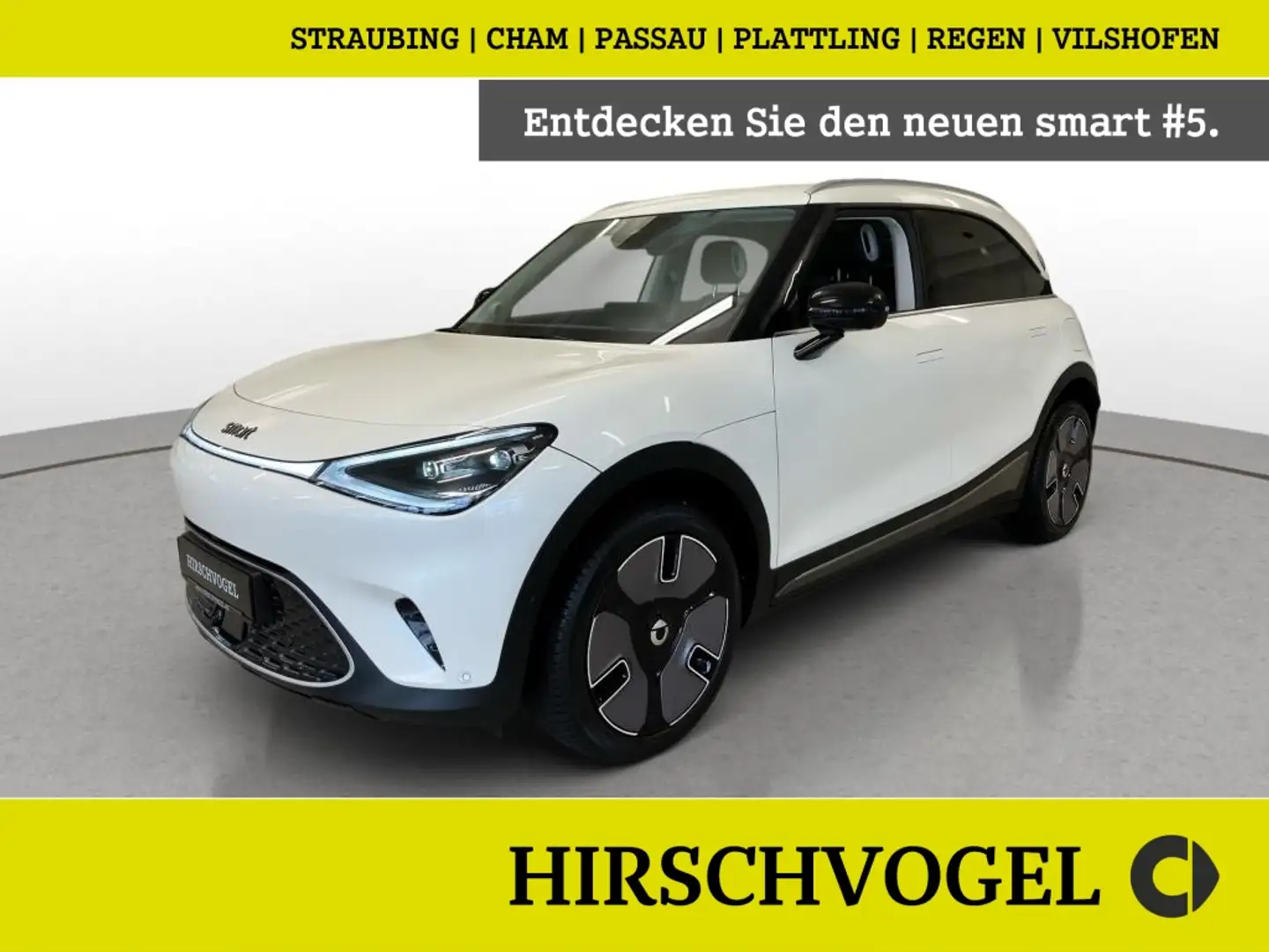 smart #1 Premium Pano+Standhzg+Navi+LED+360°-K+PDC+SHZ Blanc - 1