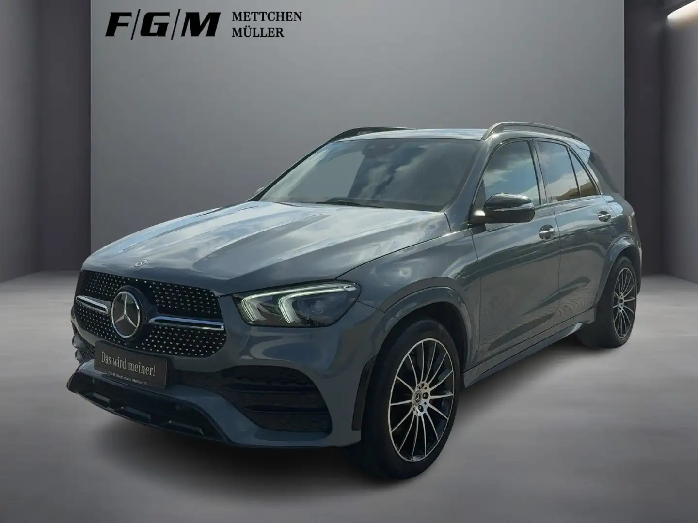 Mercedes-Benz GLE 350 de 4M AMG Line HUD|TWA|360|AHK|Night Negro - 1
