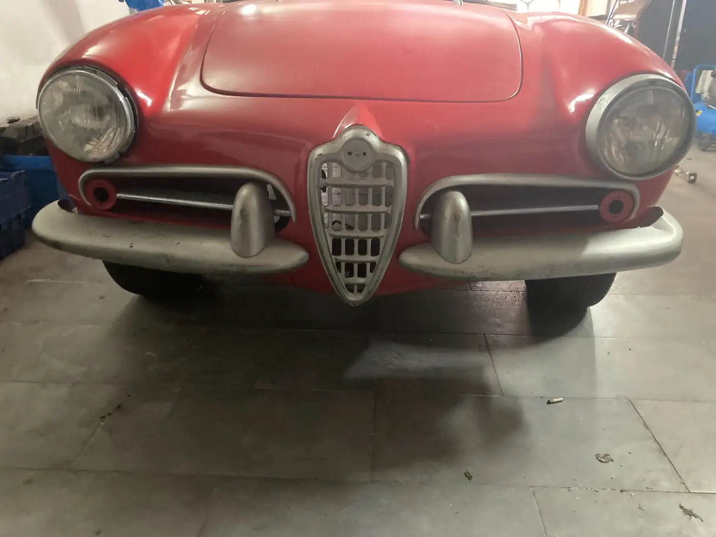 Alfa Romeo Giulietta spider 750 D. pre serie  millemiglia Rosso - 1