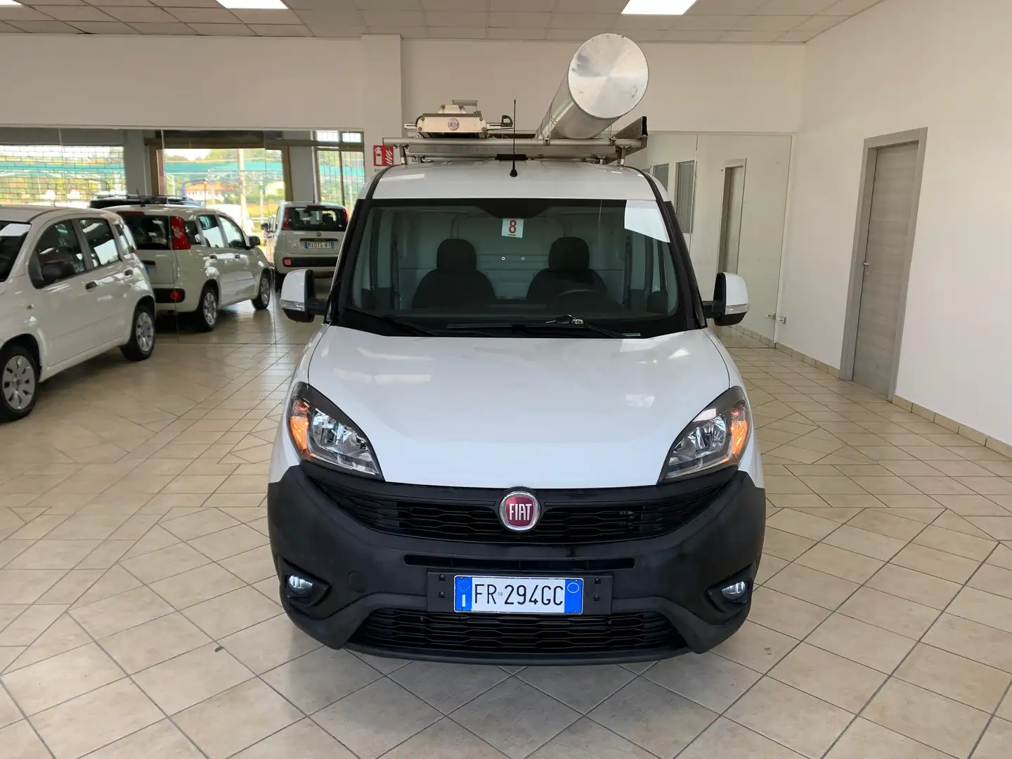 Fiat Doblo Doblò 1.4 T-Jet Natural Power *ATTREZZATO+220V* Blanc - 2
