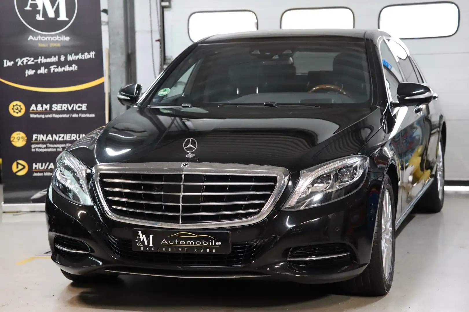 Mercedes-Benz S 350 d LANG *PANO*NIGHT VISION*HEAD UP*360KAM* Schwarz - 1
