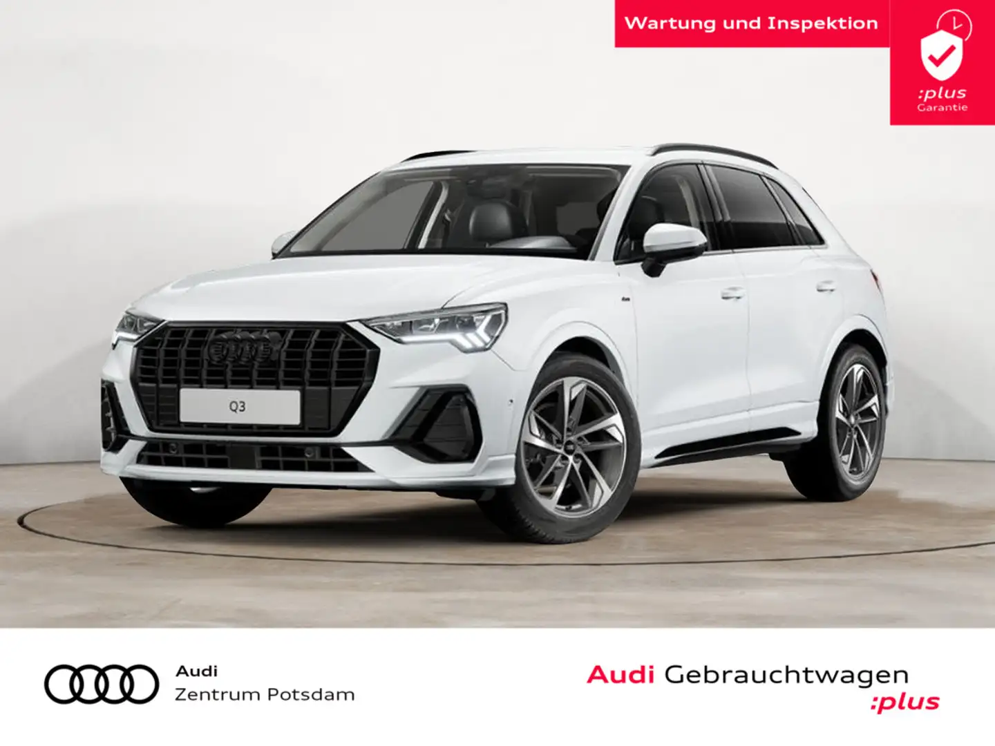 Audi Q3 35TFSI S-tronic S LINE LED NAVI AHK Weiß - 1