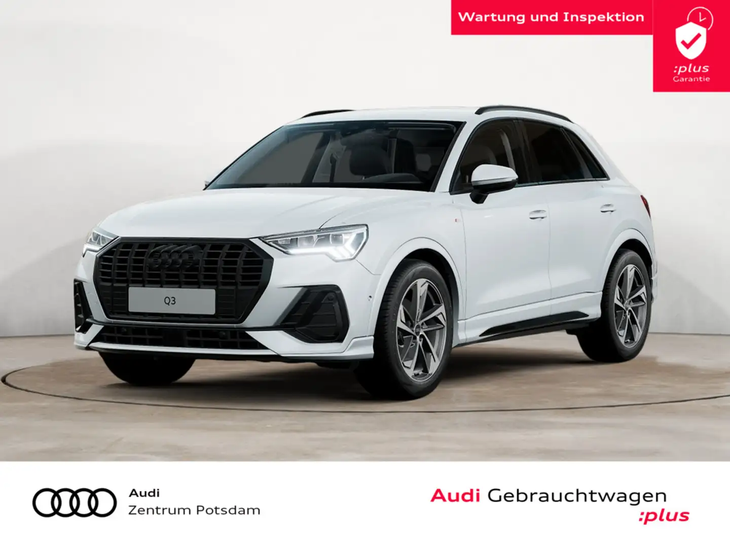 Audi Q3 S line 35 TFSI LED NAVI AHK Weiß - 1
