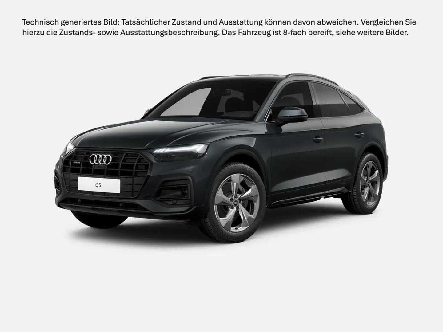 Audi Q5 Sportback 45 TFSI quattro S tronic advanced Schwarz - 2