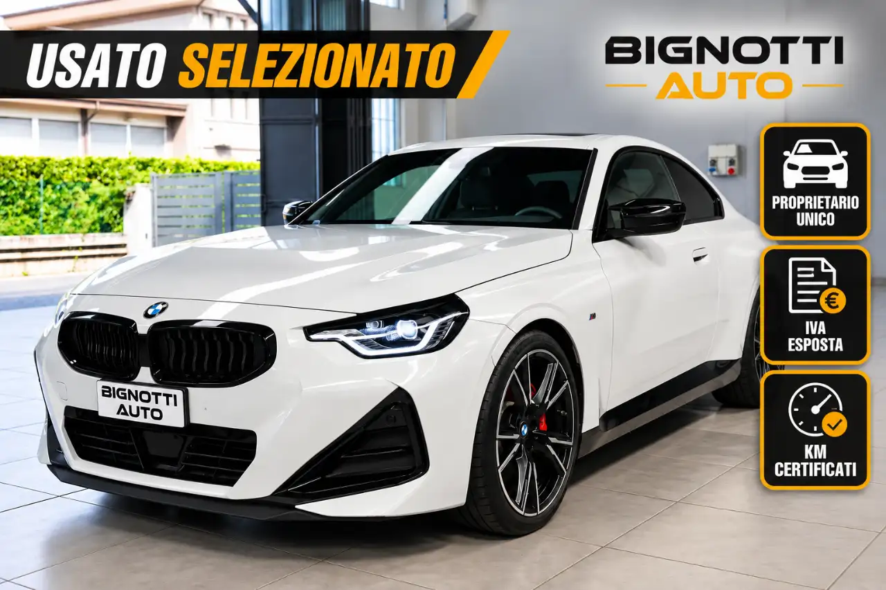 BMW 240 M240i Coupe auto - POSTERIORE - TETTO APRIBILE — photo 1 of 15